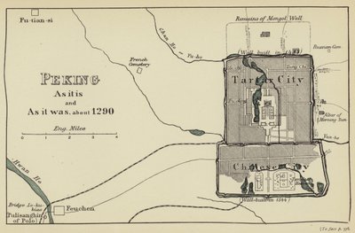 Pekin olduğu gibi ve olduğu gibi, yaklaşık 1290 by English School